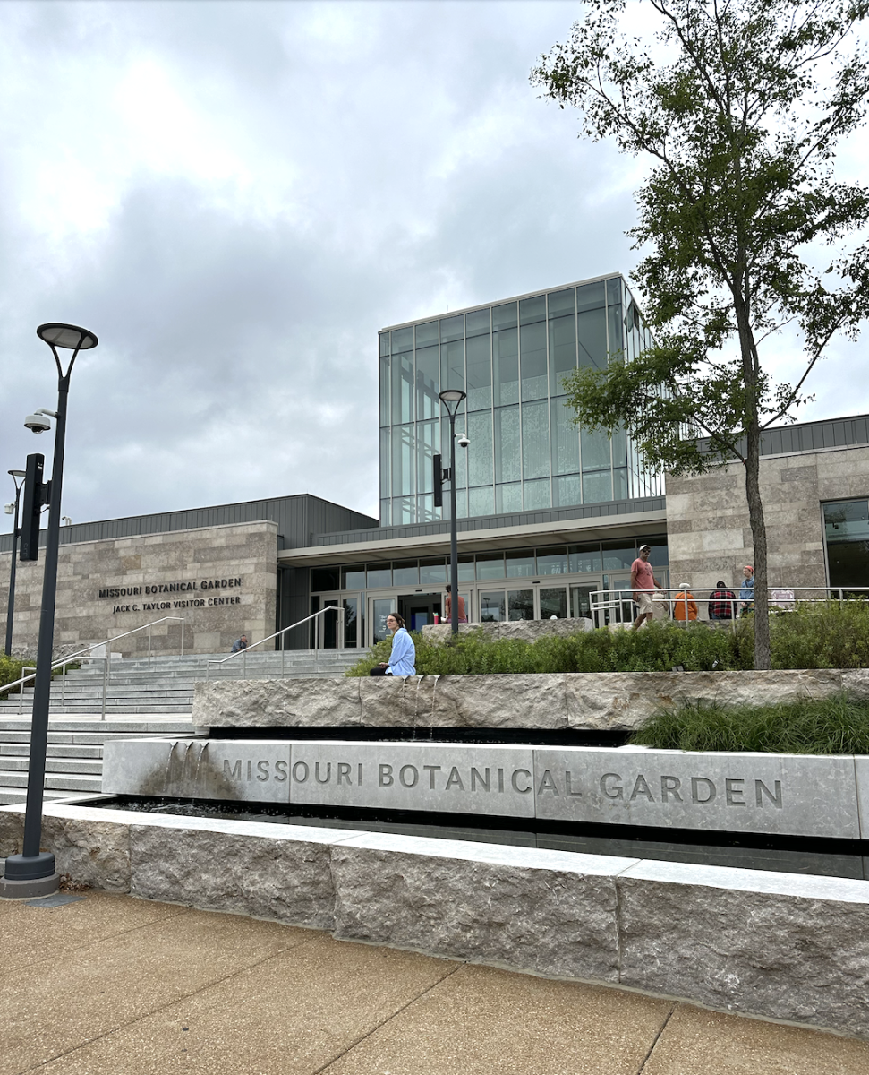 The front entrance of Missouri Botanical Garden, which sits in the Shaw neighborhood of St. Louis, Sept. 29, 2024. 